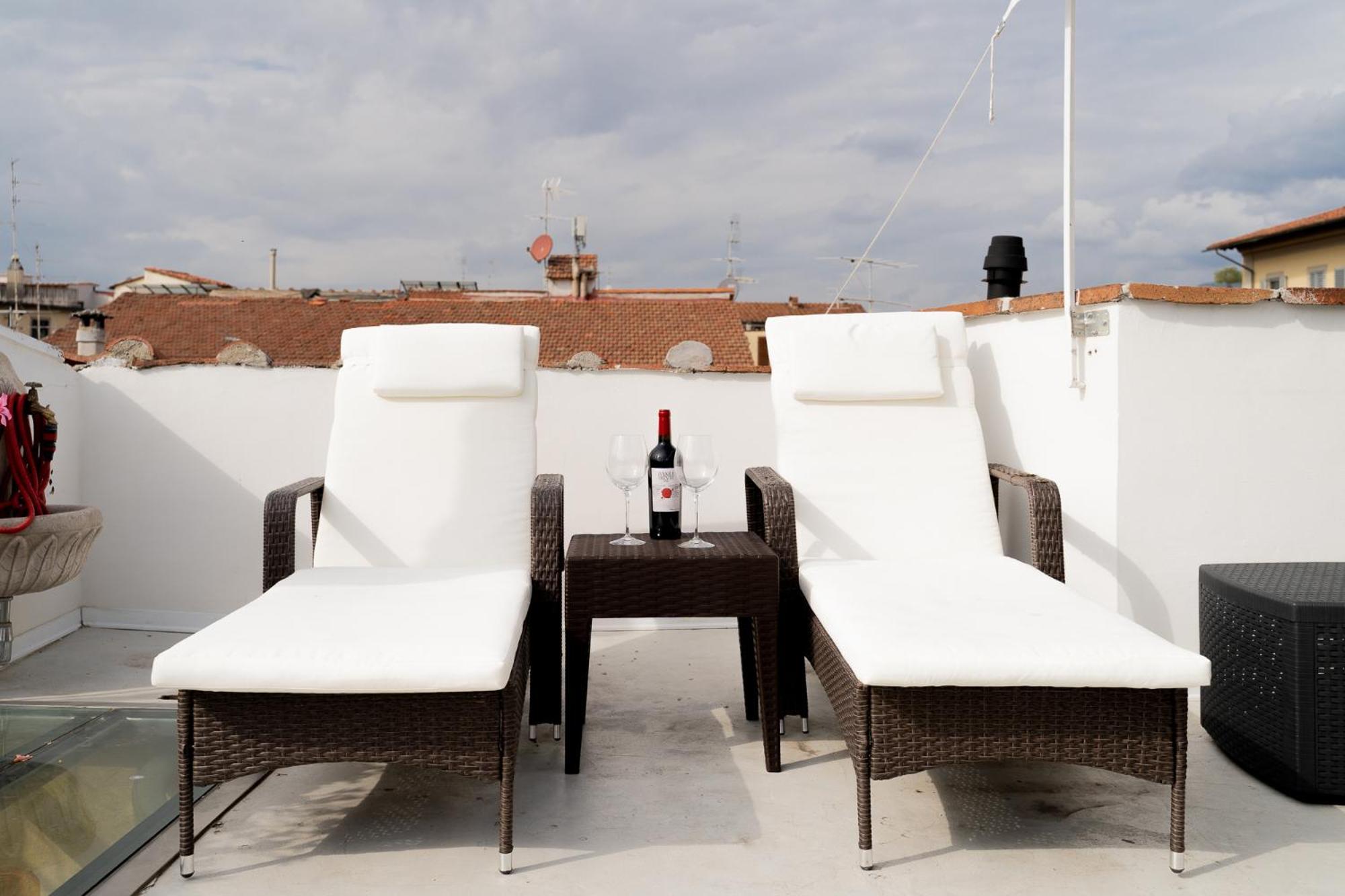 The Florence Dream Terrace - Elena Grey Chambre photo