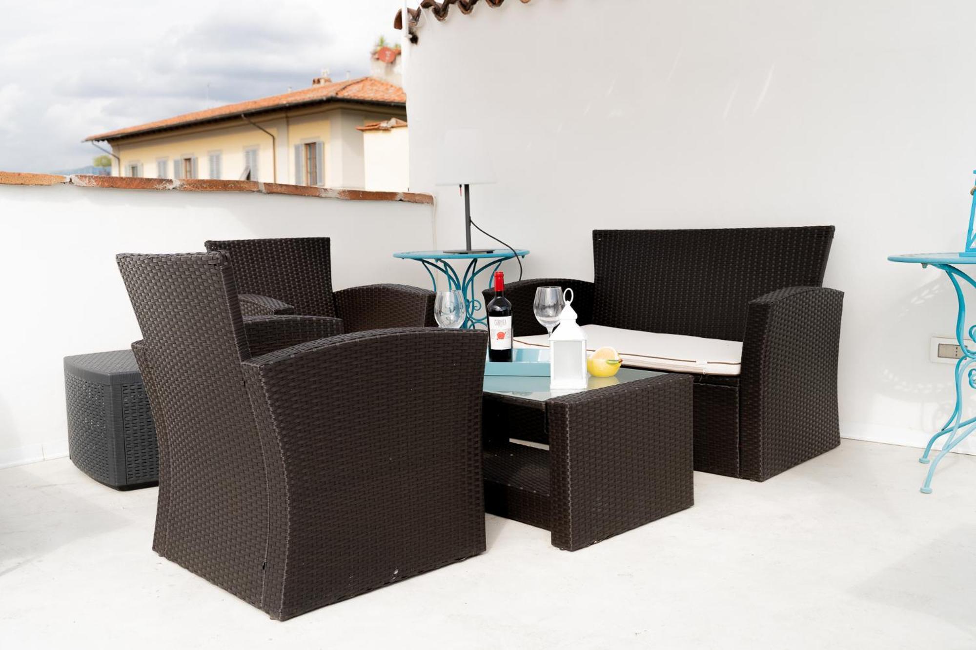 The Florence Dream Terrace - Elena Grey Chambre photo