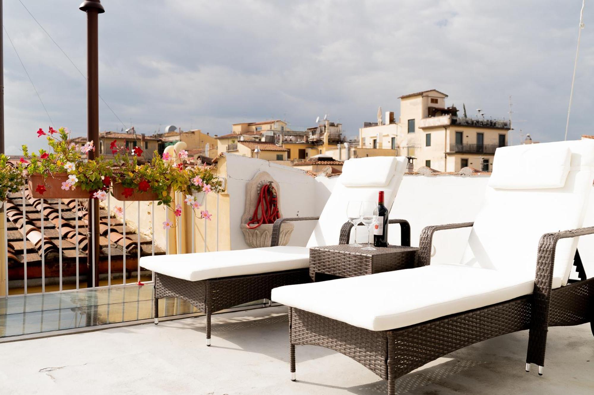 The Florence Dream Terrace - Elena Grey Chambre photo